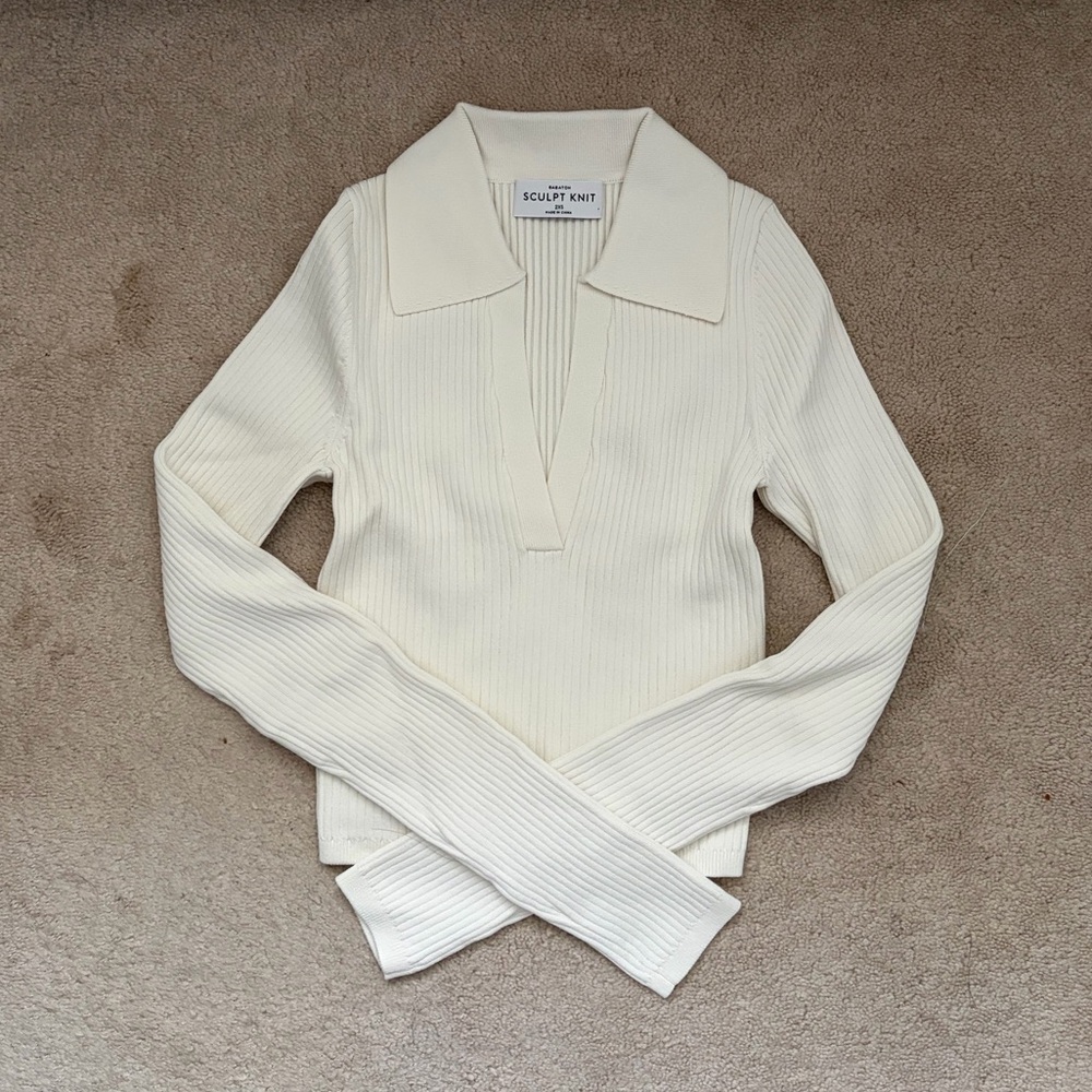 ARITZIA | Babaton Sculpt Knit Polo